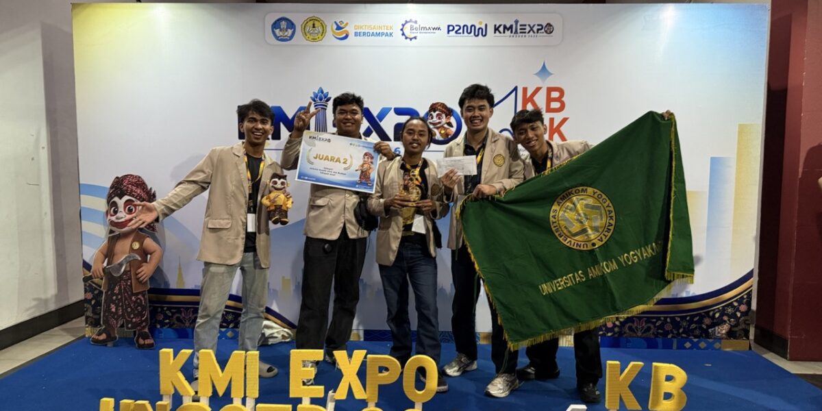 BATIKLY Universitas AMIKOM Yogyakarta Raih Juara 2 KMI Expo XVII 2026